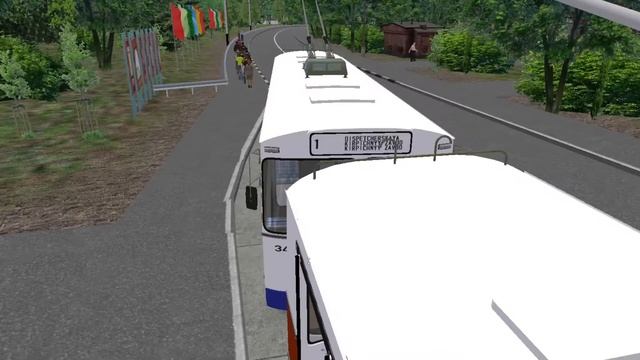 OMSI 2 NEW MAP BRONYSYN Омси 2 Новая карта броницын маршрут 1 диспетчерская-кирпичный завод смотреть онлайн