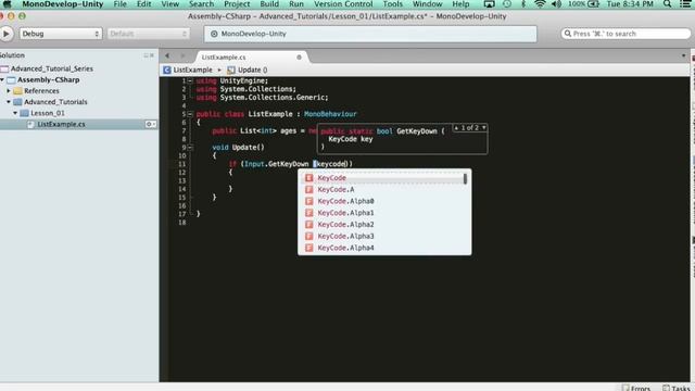 Learn to Program - LISTS - Advanced Unity Tutorial смотреть онлайн