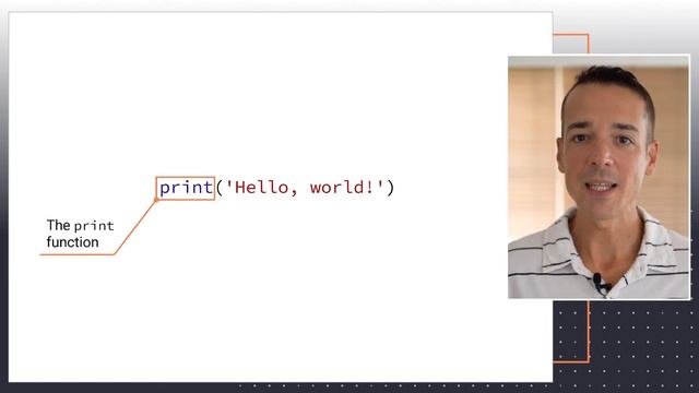 Writing a simple “Hello word” program in Python 3 смотреть онлайн