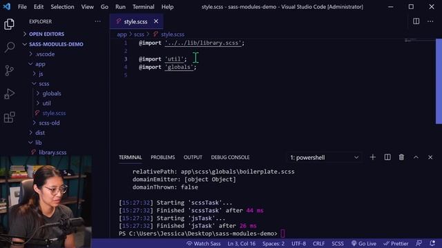 Sass @import is being replaced with @use and @forward смотреть онлайн