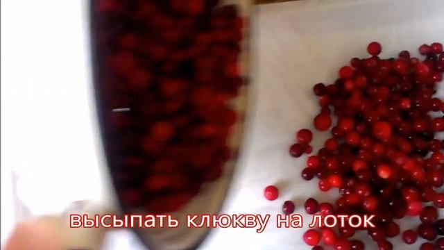 Как заморозить клюкву смотреть онлайн