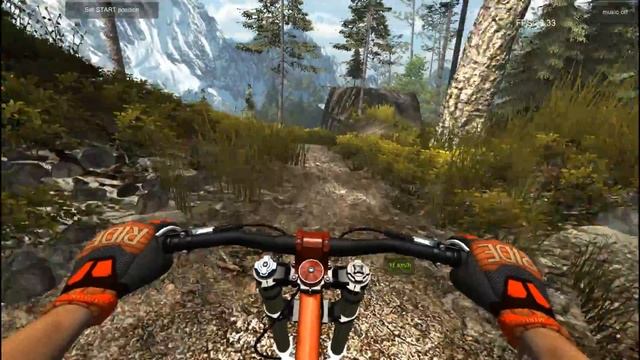 MTBFreeride-Симулятор велосипедиста! смотреть онлайн