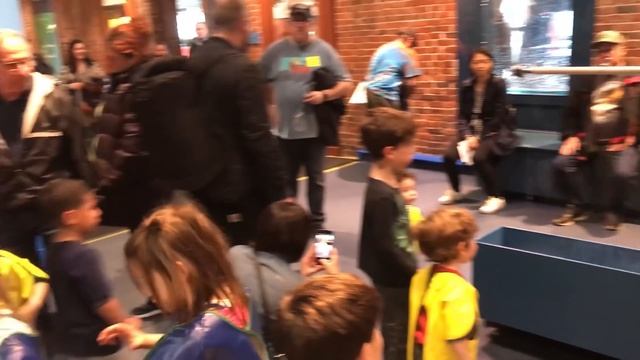 Детский музей Бостона. Влог от дедушки. Семейные влоги Качановых. смотреть онлайн