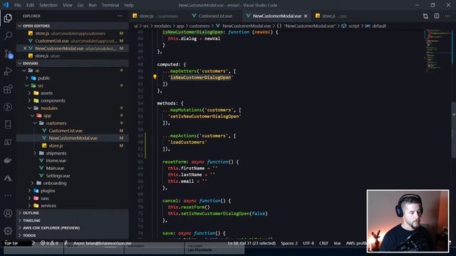 ? Building Enviari pt5 - A serverless shipping application using JavaScript, VueJS, and AWS смотреть онлайн