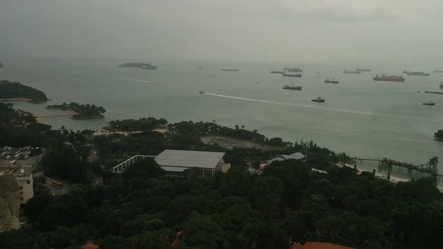 Singapore tallest viewing Tiger Sky Tower Sentosa Southern Island tourist attraction adventure смотреть онлайн