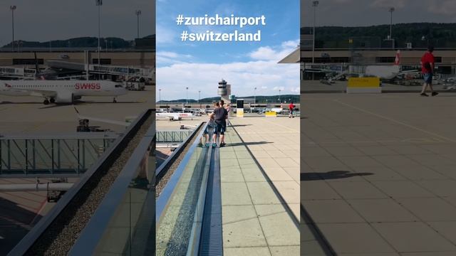 Zurich Airport | Observation deck | Swiss Air ?✈️ #shorts #switzerland #zurich смотреть онлайн