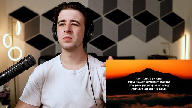 A Beautifully Painful Song | Benson Boone Reaction - In The Stars (Lyric Video) смотреть онлайн