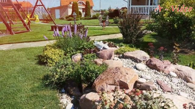 Оформление придомовой территории Идеи для вдохновения / Examples of the design of the local area смотреть онлайн
