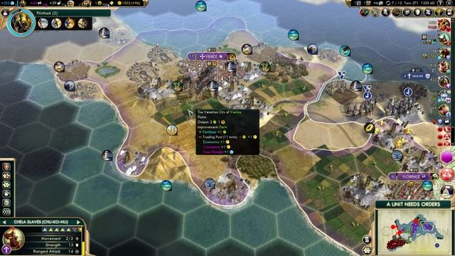 Civilization 5 - Let's Play Venice - Ep. 9 - Close Call смотреть онлайн