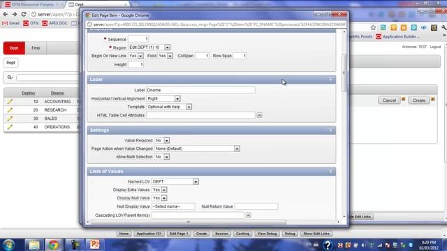oracle apex - list of values (list menu).mp4 смотреть онлайн