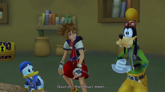 Kingdom Hearts II: Final Mix - Sora Meets Yen Sid 1080p
