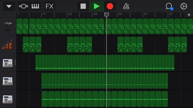 GarageBand Rap Beat ?? 130BPM IPhone 8 GarageBand IOS 2020 Rap/Trap #Garageband #Iphone #Beats