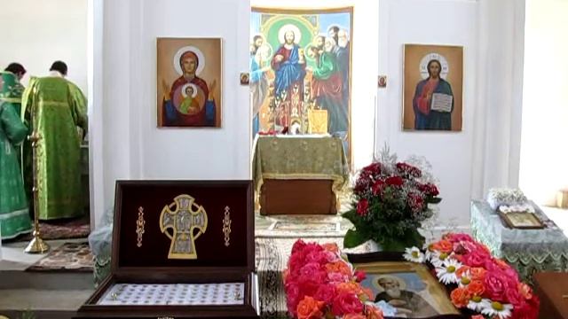 Престольный праздник в храме преподобного Агапита Печерского в Ближнем смотреть онлайн