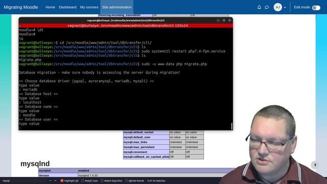 Transfer your Moodle Database from Postgres to Mariadb смотреть онлайн