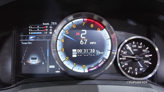 2015 Lexus RC F Gauges In Action - '14 NAIAS Detroit смотреть онлайн