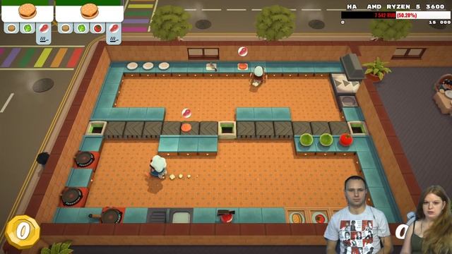 Overcooked ➤ Я так голоден))) ➤ Прохождение на русском смотреть онлайн