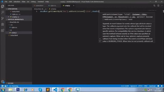 Show and hide the block , Показать и скрыть блок ( HTML/CSS/JS ) смотреть онлайн
