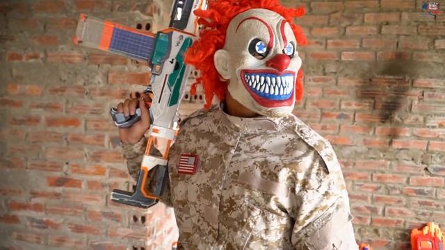 GUGU Nerf War : Mission Spacial S.W.A.T Assassin's Power Attacks Criminals Dangerously Stupid Masks смотреть онлайн