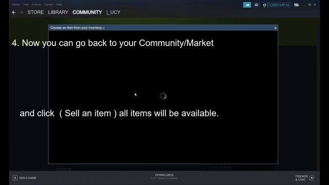 Easy to Fix Steam Inventory suddenly empty /Black Screen/ Not Loading /can't access inventory 2022 смотреть онлайн