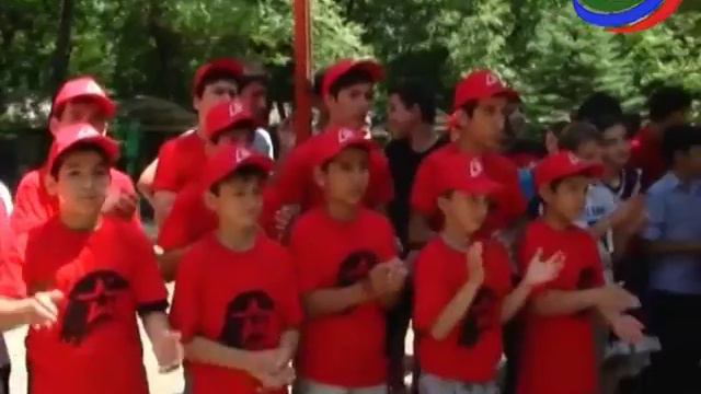 В Буйнакском районе состоялось открытие военно-патриотической смены «Юнармеец» смотреть онлайн