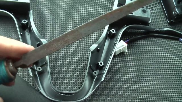 Кнопки на руль Соляриса. Установка кнопок руля.