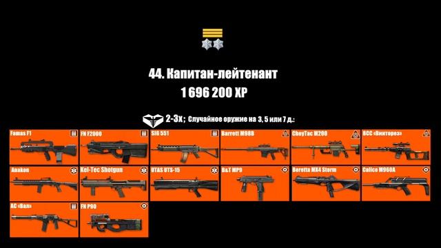 Warface. Все звания (1-88) [НЕАКТУАЛЬНО]. смотреть онлайн