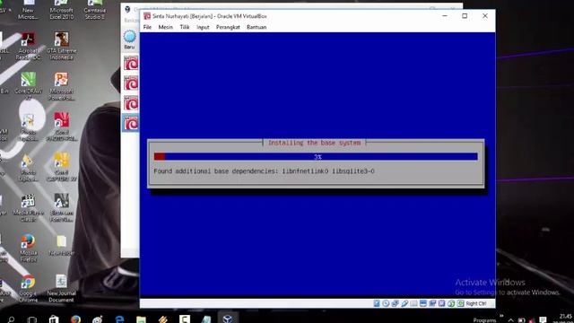 Langkah - langkah Instal Linux Debian 6 menggunakan aplikasi Oracle VM - VirtualBox смотреть онлайн