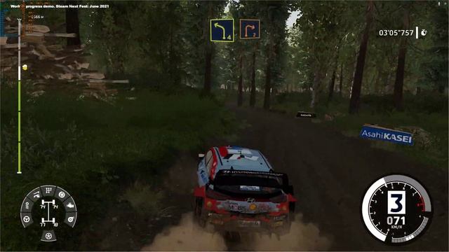 WRC10 keyboard setup and gravel gameplay смотреть онлайн