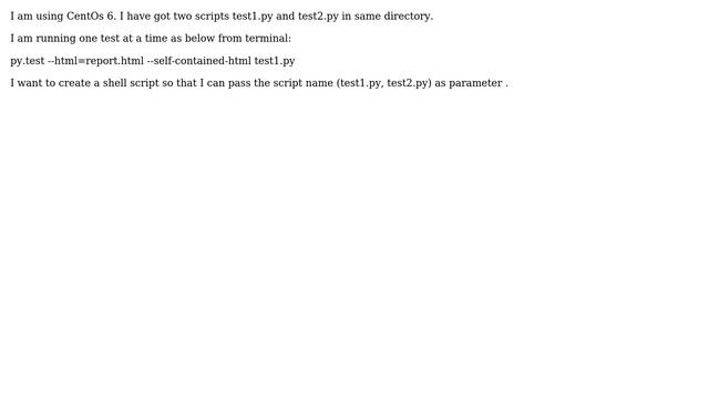 How to run different python scripts from command line by passing the script name as argument? смотреть онлайн