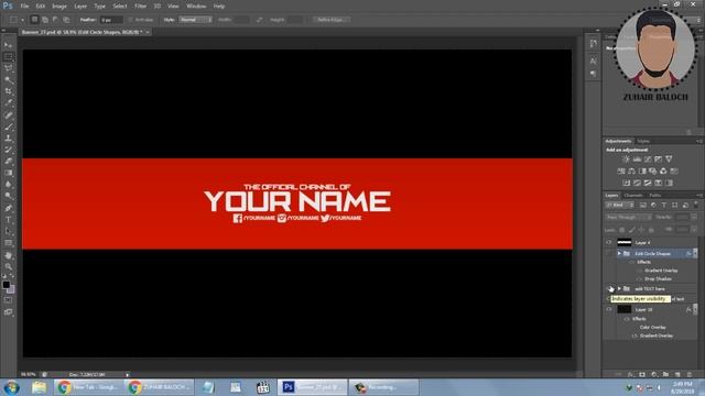 FREE YouTube Banner Template #27 DOWNLOAD NOW I Photoshop смотреть онлайн