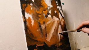 Как можно уточнять детали. Масляная пастель.