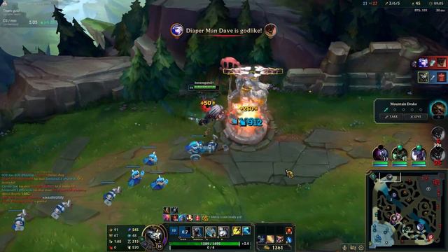 Rengar vs Turret - League Of Legends смотреть онлайн