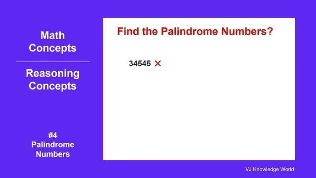 #4 Palindrome Numbers смотреть онлайн