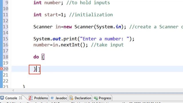 Java Tutorials: How to find even numbers from 1 to a given number using the DO WHILE LOOP смотреть онлайн