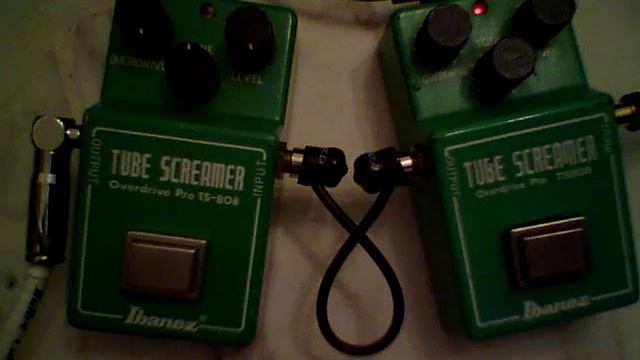 Vintage Ibanez Tube Screamer TS-808 ® Logo Vs. Vintage Ibanez Tube Screamer TS-808