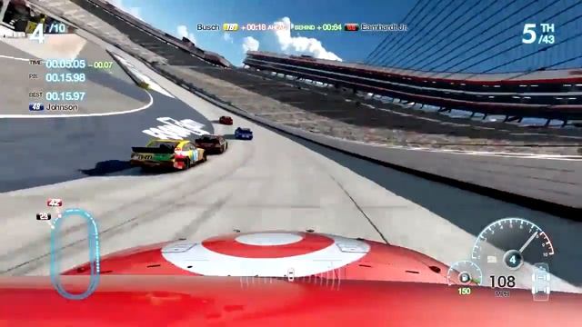 NASCAR the Game: Inside Line Gameplay Video смотреть онлайн