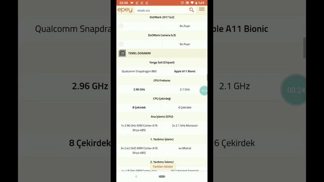 iPhone 8 Plus vs Poco X3 Pro Telefon Karşılaştırma смотреть онлайн