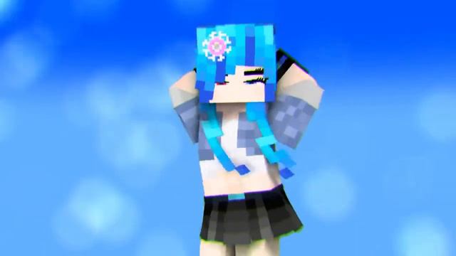 Zero two dance minecraft animation смотреть онлайн