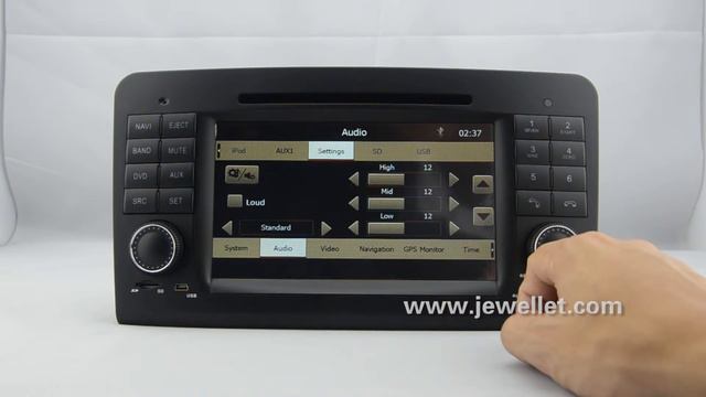 benz w164 DVD GPS, Benz X164 Navigation dvd Demo video смотреть онлайн
