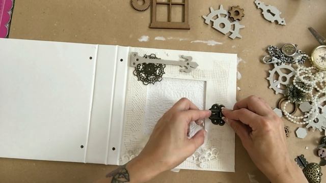 Tutorial Album sobres Steampunk Parte 2 смотреть онлайн