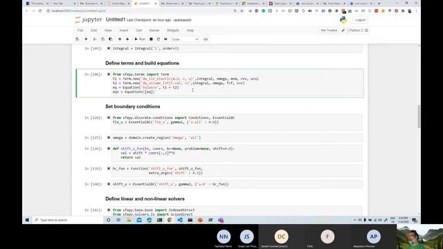 Finite Element example with SFEPY смотреть онлайн