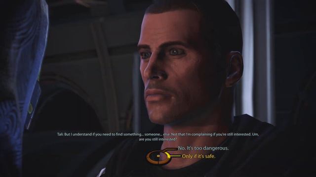 Mass Effect 2: LEGENDARY EDITION - Tali romance part 3 смотреть онлайн