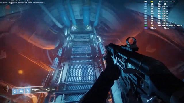 Core i7 7700k + Palit SJS GTX 1070 in Destiny 2 PC OBT смотреть онлайн