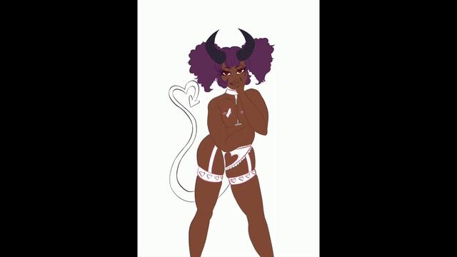Succubus Speed Paint | Procreate | artofalark смотреть онлайн