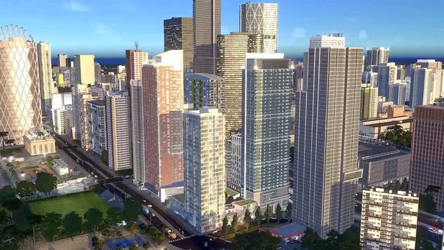 Cities Skylines: BIG Coastal City Tour смотреть онлайн