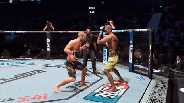ШОН СТРИКЛЕНД VS АЛЕКС ПЕРЕЙРА UFC 5 CPU VS CPU смотреть онлайн