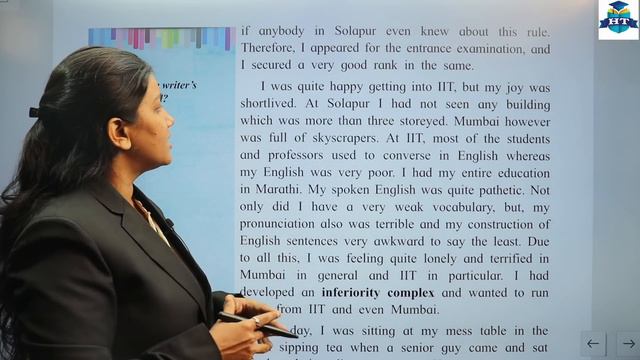 English | 1.8 Voyaging Towards Excellence | Lecture 1 | Class 12th | Nazneen Miss | Section One | смотреть онлайн