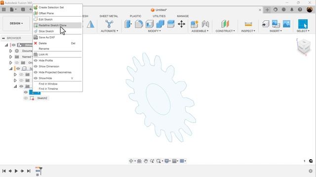 Redefining Sketch Planes in Fusion 360? You'll Be Surprised What Happens Next! смотреть онлайн