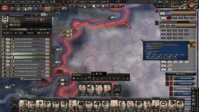 Let’s play Hearts of Iron 4 (NSB) – Black Ice Germany – part 116 „Operation Endsieg“ смотреть онлайн