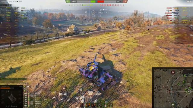 FV4005 Stage II- ЕМУ ПЛЕВАТЬ НА БРОНЮ - World of Tanks смотреть онлайн